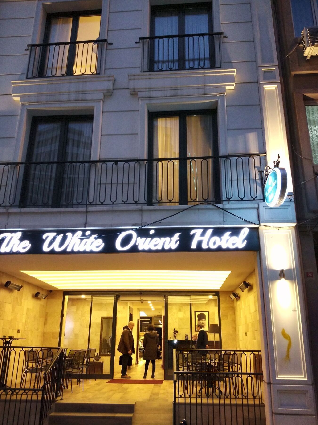 The White Orient Hotel Istanbul Eksteriør billede